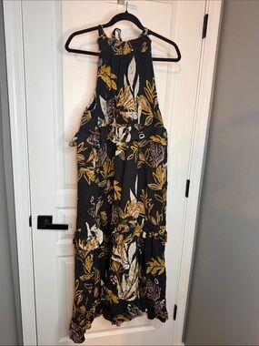 Free People | Dresses | New Free People Gianni Maxi Dress In Sunset Combo |  Poshmark